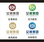 艾邦 logo设计