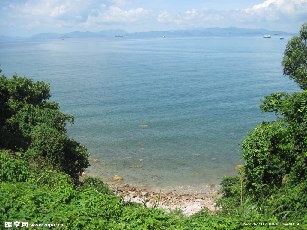 沙滩