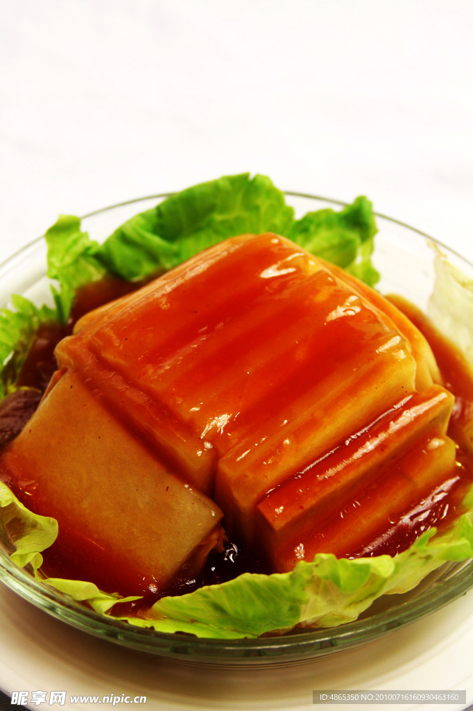 素食东坡肉