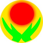 双手托起太阳