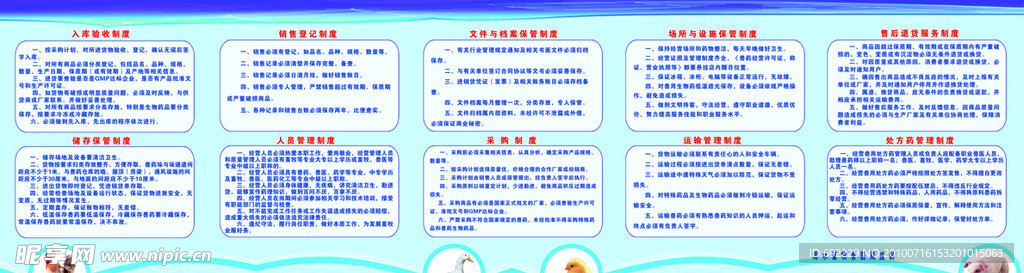 伟嘉集团饲料制度宣传栏