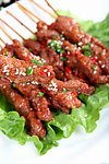 香辣孜然牛肉串
