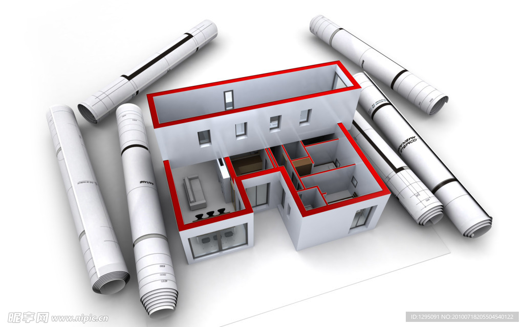 3D建筑 建筑设计 室内设计