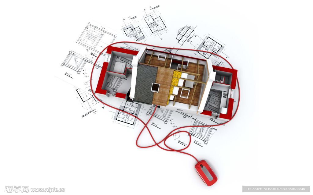 3D建筑 室内设计 建筑设计