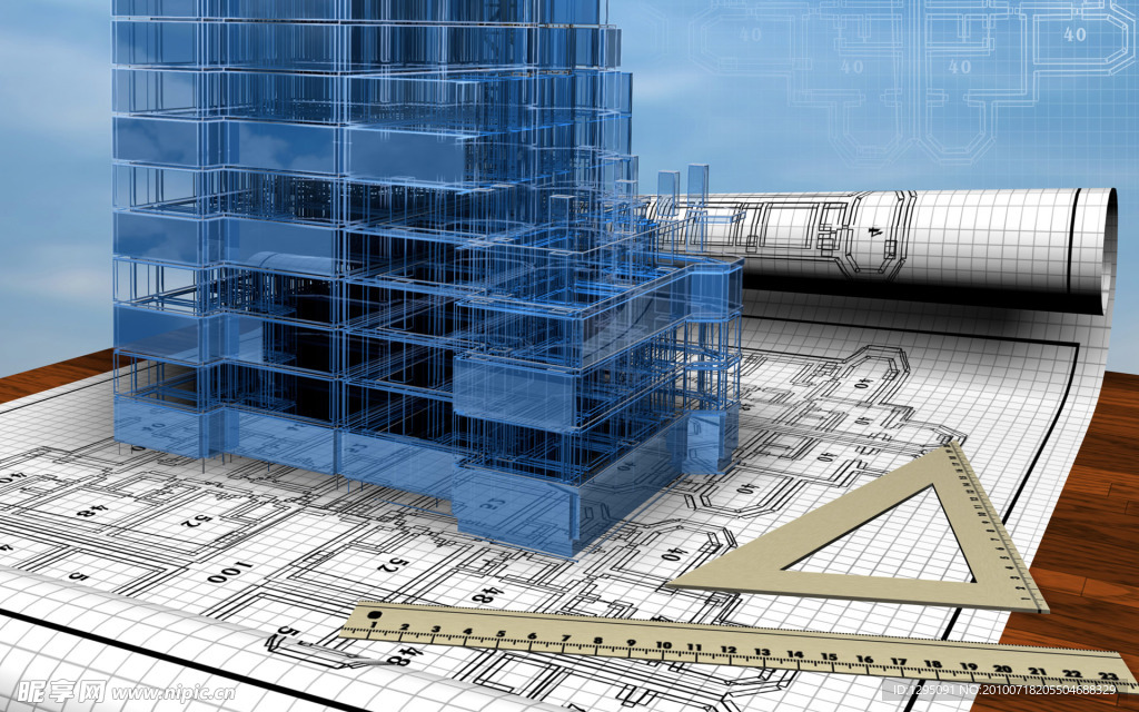 3D建筑 室内设计 建筑设计