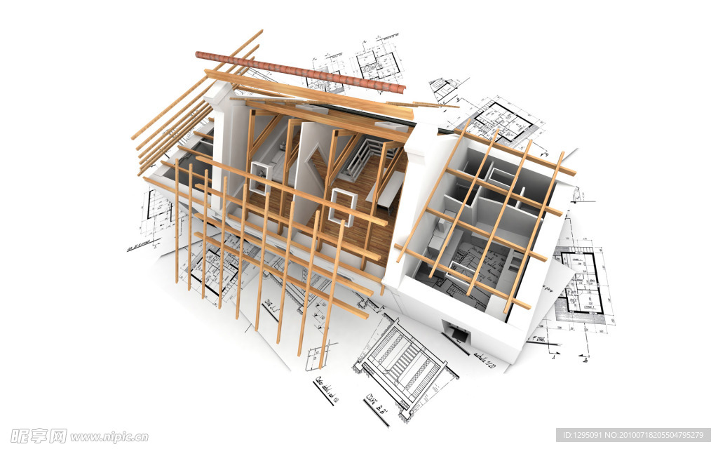 3D建筑 室内设计 建筑设计