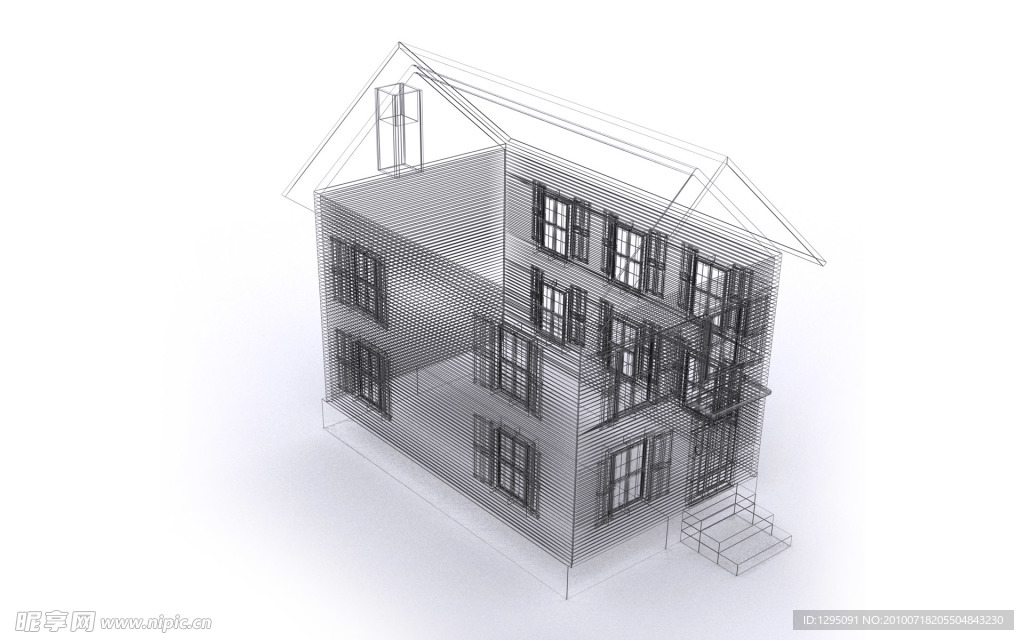 3D建筑 室内设计 建筑设计