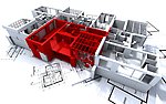 3D建筑 室内设计