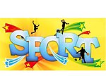SPORT渐变字