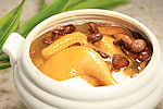 茶树菇土鸡汤