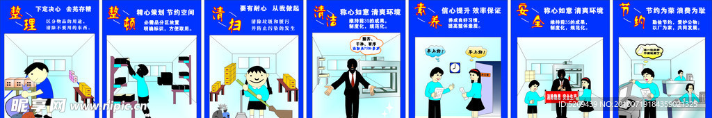 工厂7S挂图