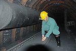 煤矿工人 企业矿山 井下综采 现代化井口
