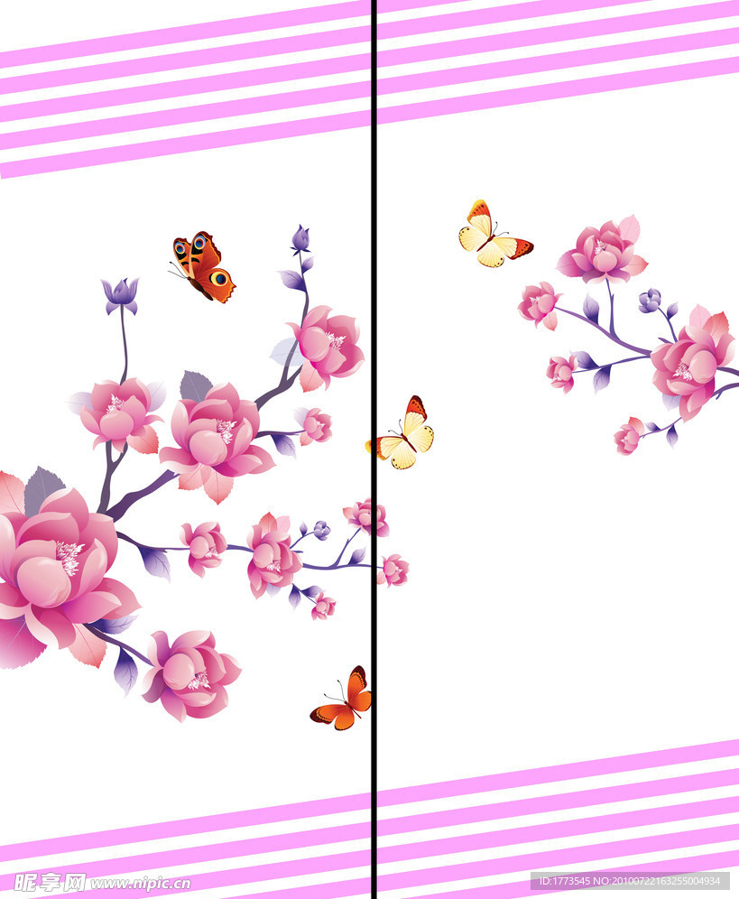 移门花