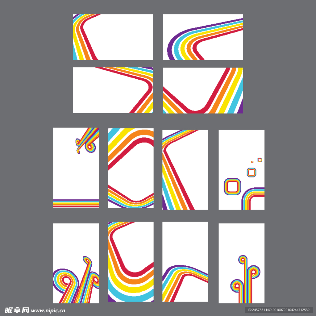 抽象展板
