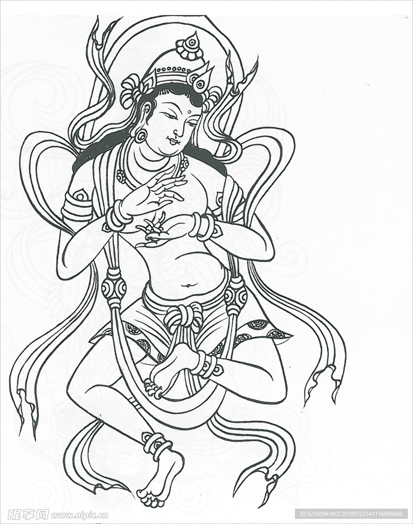 莫高窟 敦煌 飞天 壁画