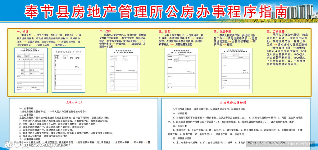 房管甩公房办事程序指南