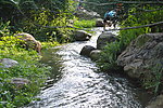 小河流水