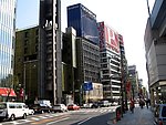 东京 银座大街 街景
