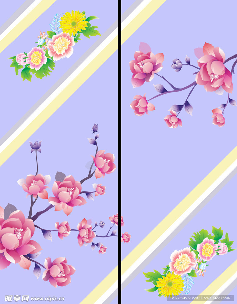 移门花