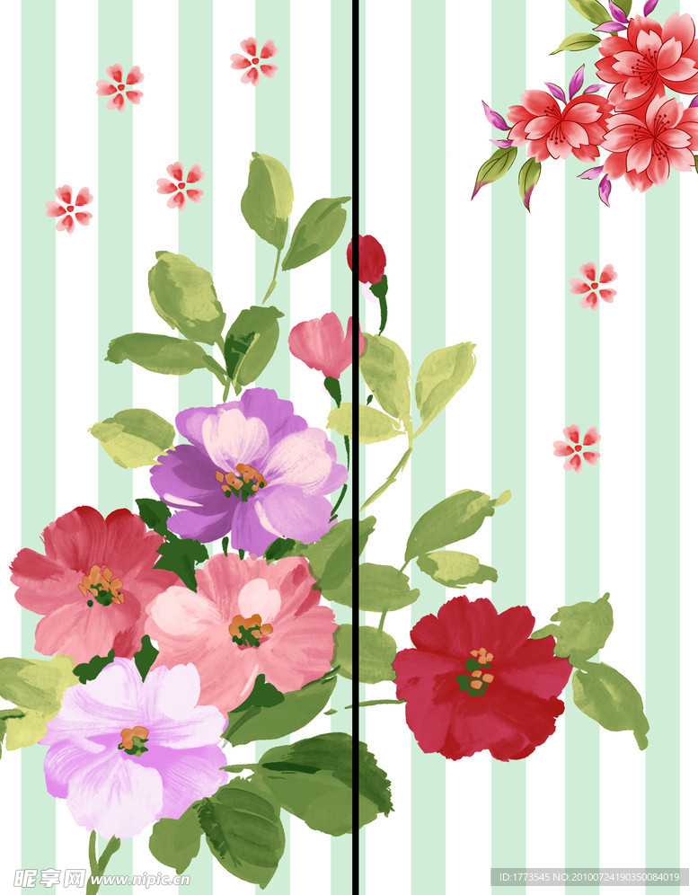 移门花