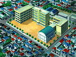 动画背景 学校