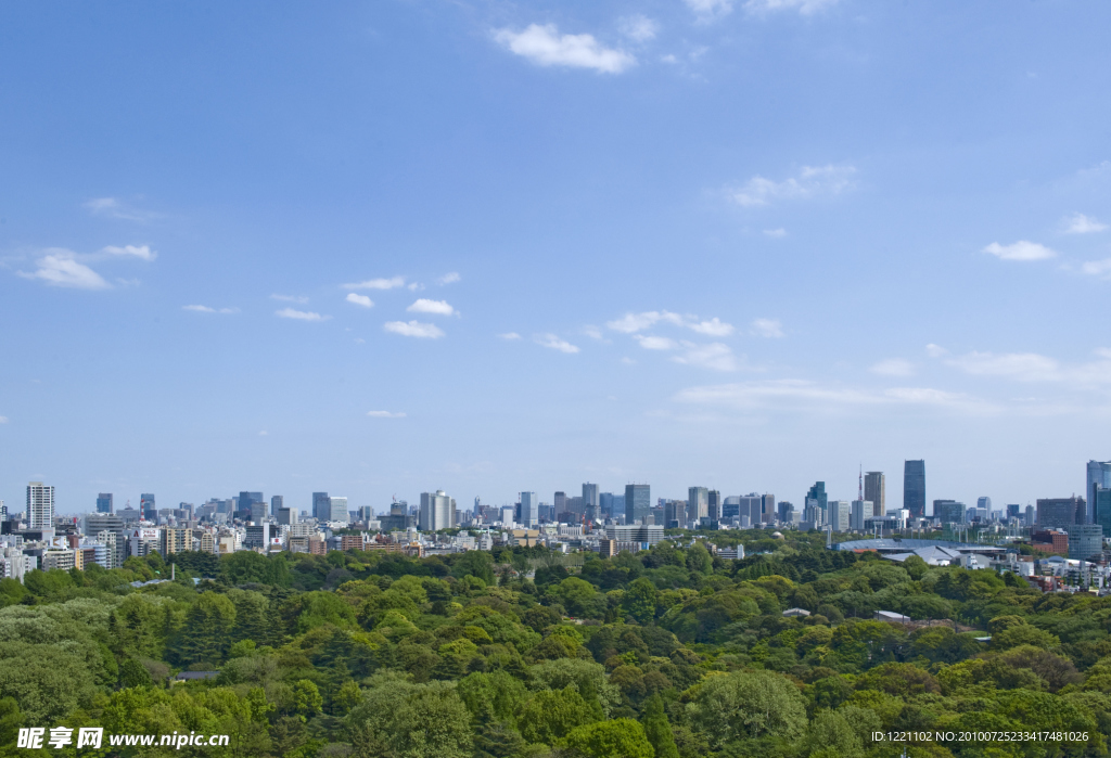 城市远眺