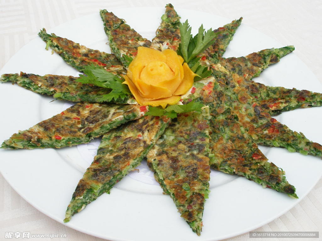 农家小菜素菜煎饼