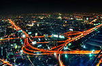 京都 城市夜景 俯瞰