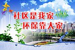 社区环保展板