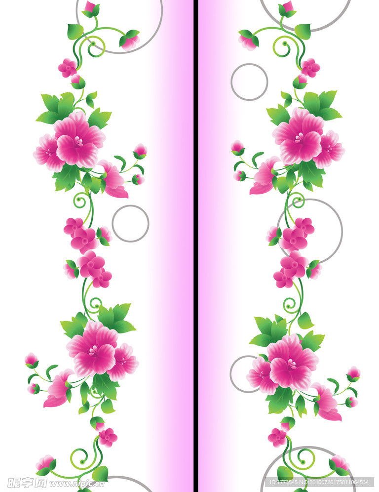 移门花