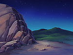动画背景 夜晚