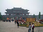 无锡影视基地拍摄水浒城广场