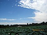 房山长沟公园蓝天白云