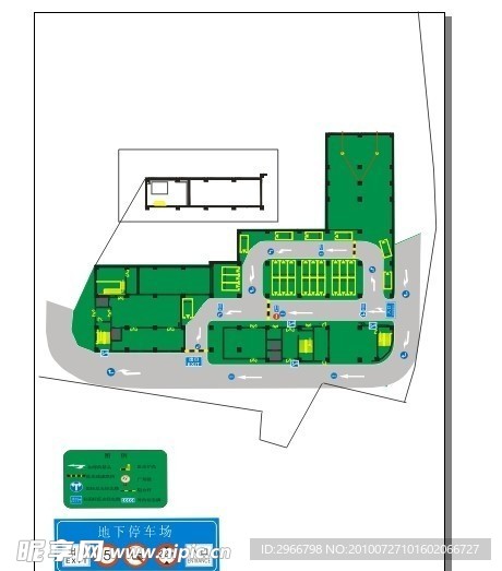 停车场平面图