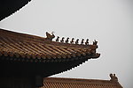 北京故宫屋顶雕刻