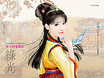 手绘古典美女