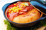 香肠 煲仔饭