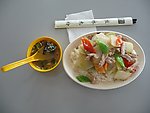 冬瓜肉片盖浇饭