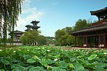 无锡影视基地 三国城景点 水榭