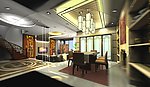 酒店接待厅效果图