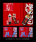 可口可乐宣传广告（用AI手绘 纯矢量绘制图）