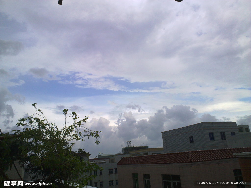 雨后的天空