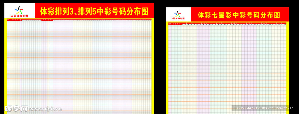 体彩排列3 排列5中彩号码分布图