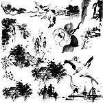 十六款精美古典 中国风素材