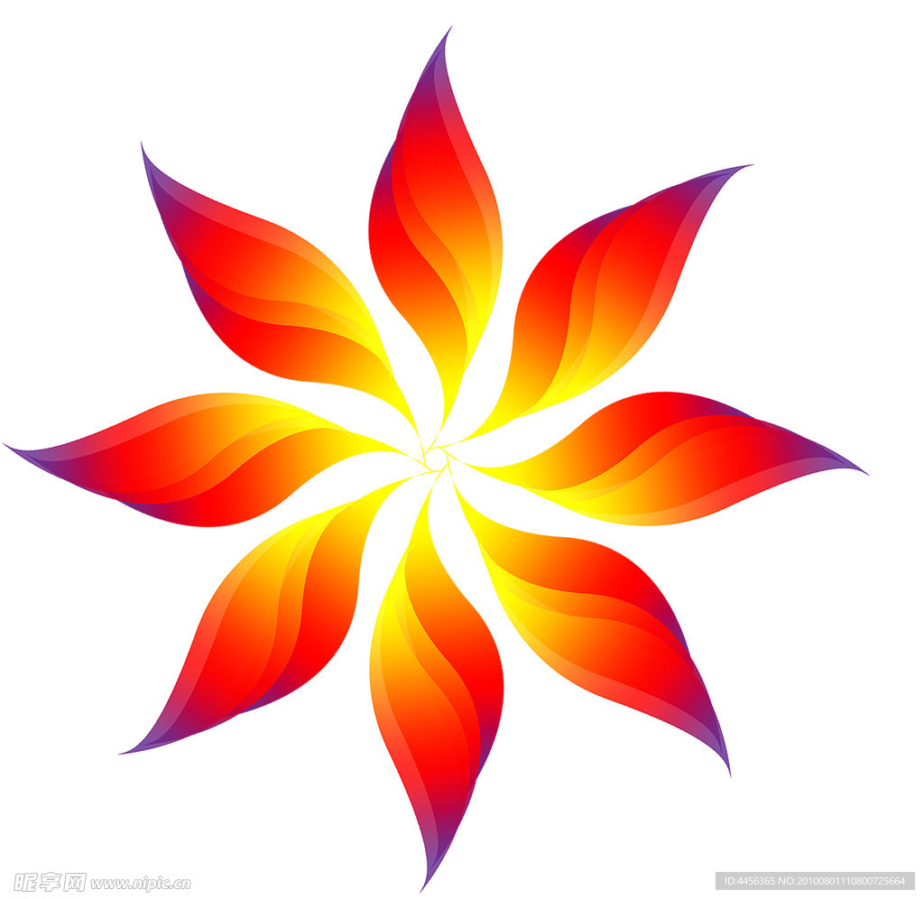 图案花