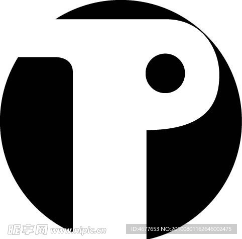 p字母标识设计