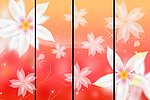 移门花