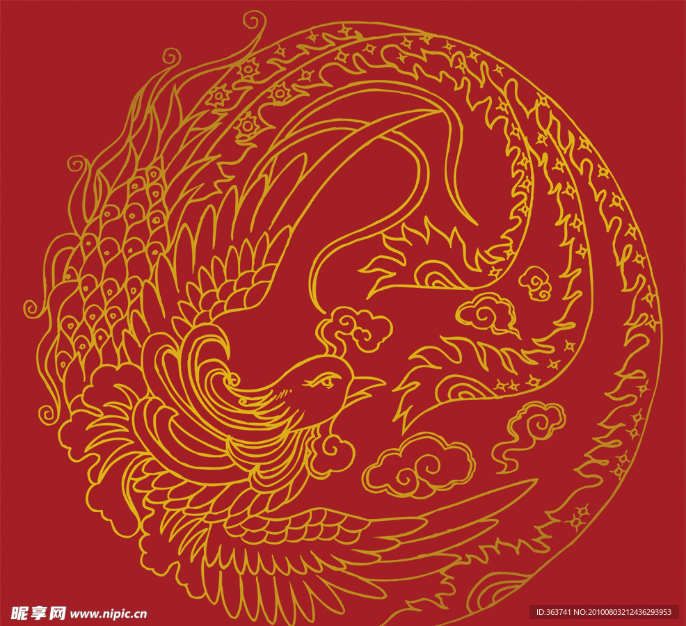 凤凰图案