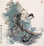 国画聊斋人物