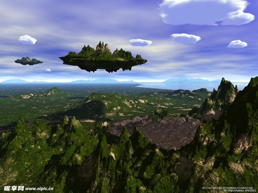 3D自然风景